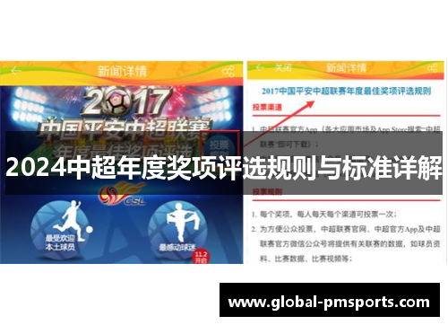 2024中超年度奖项评选规则与标准详解
